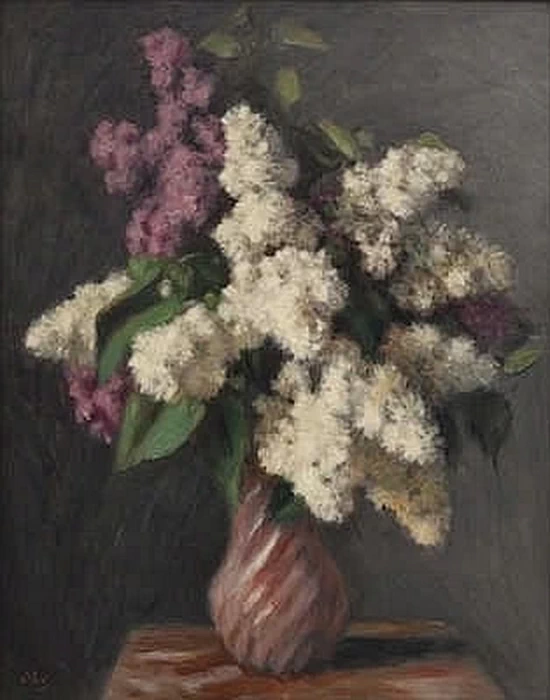Charles Guérin - Vaso di lillà